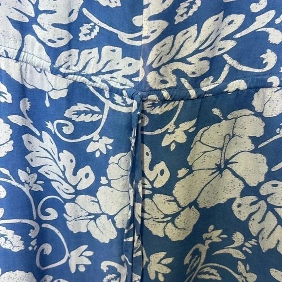 MIB Plus size blue button down dress with back drawstring size 5X never worn - Picture 3 of 7